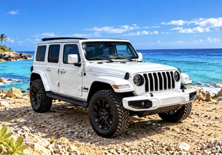 Jeep Wrangler Sahara cabrio met elektrisch dak