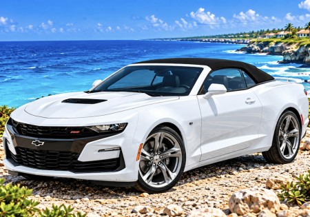 Chevrolet Camaro met elektrisch Cabrio dak (2025)